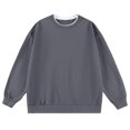 thumbnail image 1 of pstuiky Camisas de invierno de manga larga para hombre, Camiseta deportiva de dos piezas para hombre, estilo casual, transpirable, con cuello redondo y manga larga, de color liso xxxxl, 1 of 4