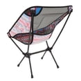 thumbnail image 3 of Silla de playa Ticfox portátil de aleación de aluminio Tela a cuadros Oxford Rojo, 3 of 14