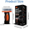 thumbnail image 2 of Glass Emulsion Cleaner for Shower,2026 New Glass Degreaser for Shower,Handheld Glass Oil Film Remover Brush For Board Windshield Windows Mirrors, 2 of 6