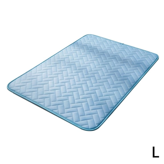 Dog Cooling Mat Indoor Outdoor, Self Cooling Pad for Dogs & Cats Breathable Washable Summer Pet Cool Mat, Floor Dog Bed for Floor Crate Car Travel Use