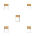 thumbnail image 3 of mmirethe Glass Spice Jars Various Size To Choose For Sealing And Moisture-proof Storage Spice Organizer 47*60 60ml 5Set, 3 of 6