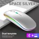 thumbnail image 3 of Ratón inalámbrico recargable para ordenador Gamer, ratón Bluetooth silencioso con LED colorido retroiluminado, ratón para juegos para IPad, Juegos de teclado y mouse para computadora No. 4, 3 of 6
