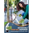 thumbnail image 6 of Retractable Dog Leash with LED Flashlight, Douexio Upgrade 3 in 1 Dog Leash Retractable for Small Medium Dogs Up to 66 lbs, 16ft, Anti-Slip Handle, 6 of 6