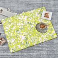 thumbnail image 4 of YFYANG Absorbent and Non-Slip Dish Drying Mat for Kitchen, Green Abstract Art Texture Microfiber Large Drying Pad, 18 x 24 in, 4 of 9