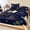 Dark Purple, Black, Lime Green, Midnight, variant on Twin Sze Fitted Sheet Set - Blue Halloween 2 Piece Bedding Sets 16" Deep Pocket Fitted Sheet with 1 Pillowcase, Spooky Witch Hat Skull Ghost Brushed Microfiber Hotel Luxury Bed Sheets
