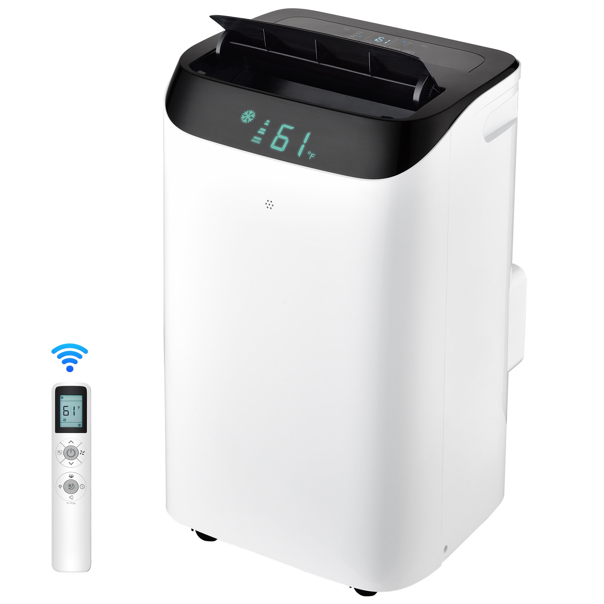 Agtana 12000 BTU Portable Air Conditioner Cools up to 500 sq.ft, 3-in-1 AC, Dehumidifier, Fan