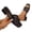 Black, variant on Women Sequin Lace Chunky Heel Mules Square Toe Backless Spring Summer Party Wedding Fairy Style Shoes,Gold