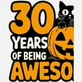 thumbnail image 3 of CafePress - 30 Years Of Being Awesome Vintage T Shirt Design Kids Baseball T Shirt - Kids Cotton Baseball Jersey, 3/4 Sleeve Shirt, 3 of 4
