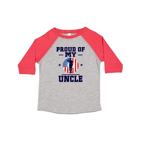 Inktastic Military Uncle Proud Nephew Boys or Girls Toddler T-Shirt