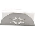 thumbnail image 2 of 2pcs Silver Stainless Steel Napkin Holder Tissue Dispenser Rust Resistant Serviette Napkin Case Display for Kitchen, Dining Tables, Parties, Countertops, Restaurant nd Bars, 2 of 5