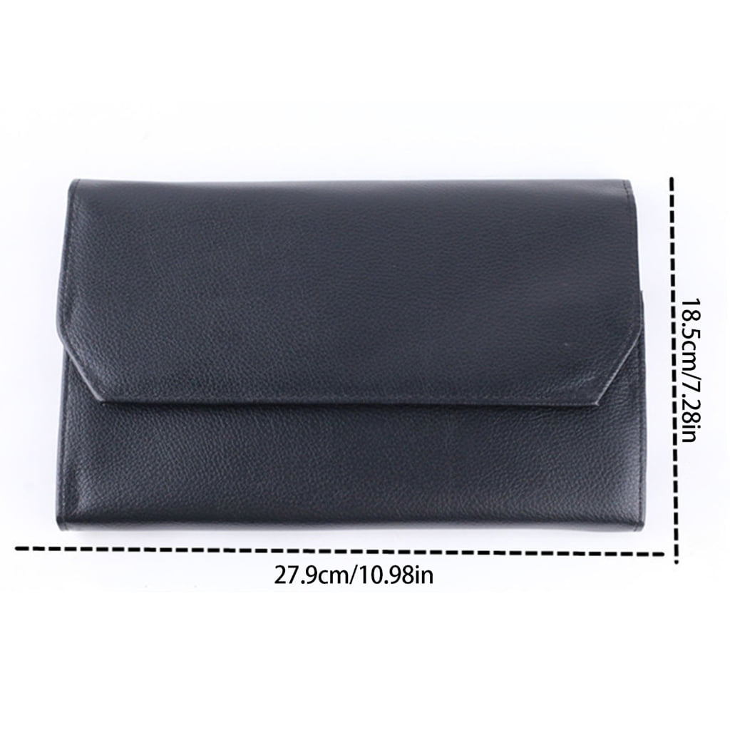 MOMOJIA Pen Bag 12 Compartments Soft Lining Magnetic Closure Design for Fountain Pen