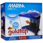 Marina Cool 7 Goldfish Aquarium Kit Purple 1.77 gal