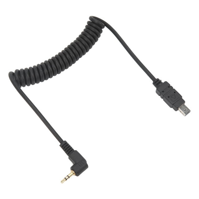 Camera Remote Control Shutter Release Cable, Stable Camera Trigger Shutter Release Cord 100cm Extension Length for Flash Trigger