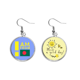 thumbnail image 1 of Soy de Bangladesh Pendiente Sol Flor Pendiente Joyas Moda Unbranded M, 1 of 3