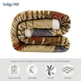 thumbnail image 2 of Hiend Accents Unisex Home On The Range Campfire Sherpa Throw - CF2237TH-OS-OC One Size, 2 of 10