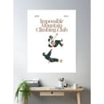 thumbnail image 2 of Impossible Mountain Climbing Club Poster Wall Art, Modern Wall Decor, 16x24 UNFRAMED, 2 of 3