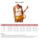 thumbnail image 3 of Suspender Swimwear, Polyester Fabric Machine Washable Breathable Open Back Split Swimsuit  For Swimming Pool ANGGREK Raya XXL, 3 of 5