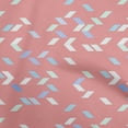 thumbnail image 1 of oneOone Rayon Peach Fabric Geometric Sewing Material Print Fabric By The Yard 56 Inch Wide-F6, 1 of 5