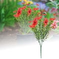 thumbnail image 2 of Outdoor Artificial Flowers Bulk - UV Resistant for Porch & Garden Decor, Realistic Wildflowers That Never Fade - Spring Summer Decorations, 2 of 9
