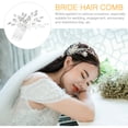 thumbnail image 4 of Shisuyan Bridal Hair Comb Rhinestone Bride Headpiece Bridesmaid Hair Piece Wedding Hair Accessory, 4 of 8