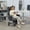 Gray, variant on HOMCOM Large Overstuffed Office Chair, High Back Desk Chair with Lumbar Support, Footrest, Swivel Wheels, Reclining Computer Chair, Gray