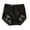 Black, variant on Zpanxa Panties for Women, Women's Seamless Shapewear Mid High Waist Lace Underwear Hip Abdominal Support Lightweight Breathable Workout Panties