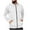 White, variant on Men's Lightweight Full Zip Up Hoodie Jackets with Pockets Long Sleeve Quick Dry Hooded Hiking Running Sweatshirts (XL, White)