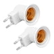 thumbnail image 5 of Lámpara 2 Uds E27 Adaptador De Enchufe De Lámpara Con Interruptor Base De Lámpara De Salida Atornillada De PVC, 5 of 7