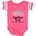 thumbnail image 3 of Inktastic Together, We Fight Lung Cancer Awareness Boys or Girls Baby Bodysuit, 3 of 5
