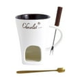 thumbnail image 4 of Dosaelefoundue Pot Appareils de Cuisine Tasse à Fondue pour Fête Saint-Valentin Rendez-Vous Nuit Blanc, 4 of 8
