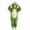 Green, variant on Coerni Girls Animal Onesie Soft Fleece Hooded Romper Cute Cartoon Bear/Panda/Tiger/Penguin Kids Fall Winter Warm Bodysuit Halloween Dress Up