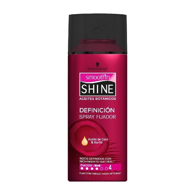 Spray fijador Schwarzkopf Smooth'n Shine definición fijación firme 300 ml