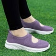 thumbnail image 5 of Womens Shoes,Comfortable Shoes Knitted Mesh Soft Bottom for Casual Wear Comfortable Shoes for Shallow Mouth,Shoes for Women,Purple,9, 5 of 9