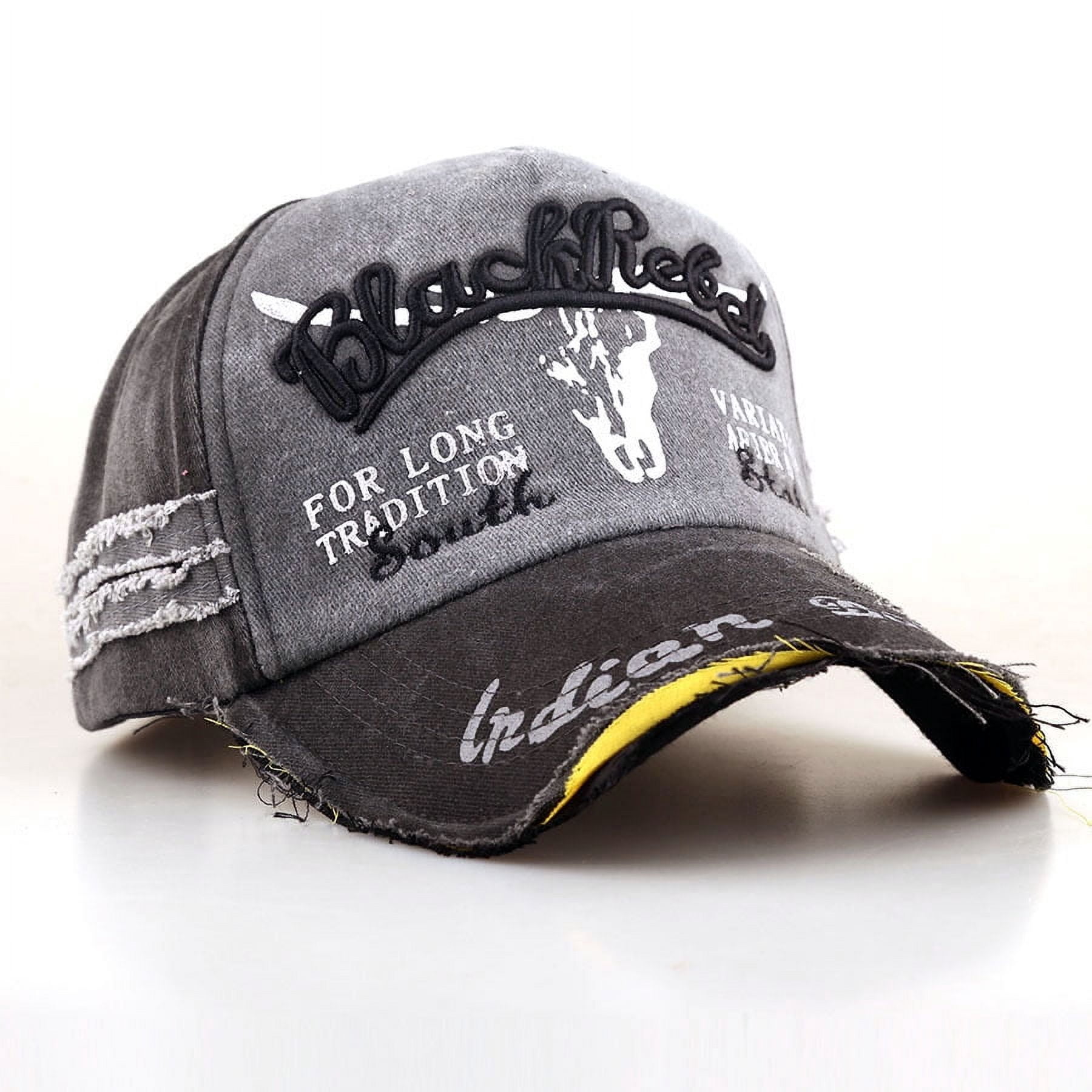 Bull Head Baseball Cap Cotton Adjustable Fit Sun Protection Casual Under Armour Project Rock Bull Hat Cap OSFA Black Gold  main image 2
