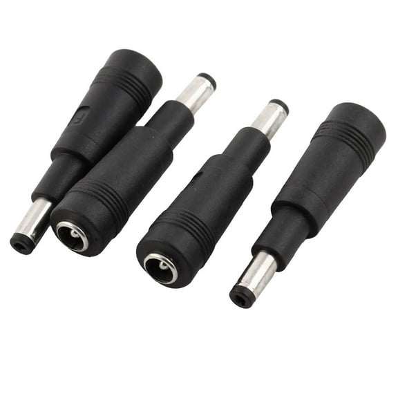 4.75mm x 1.7mm Male Connector to 5.5mm x 2.1mm Female Jack DC Power Adapter 4pcs