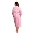 thumbnail image 4 of Women’s Long Waffle Robe - Lightweight 100% Cotton, 4 of 6