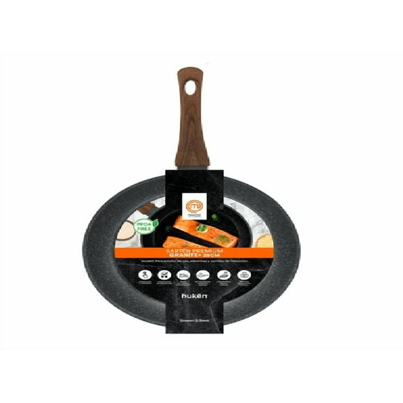 Sartén Premium Granite+ 28cm Xtellar Color negro