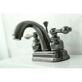 thumbnail image 4 of NB5610AL Water Onyx 4 inch centerset lavatory faucet with ABS/Brass pop up drain, Black Nickel, 4 of 5