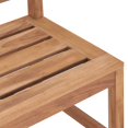 thumbnail image 5 of vidaXL Solid Teak Wood Patio Bench Garden Outdoor Wooden Chair Multi Sizes, 5 of 25