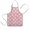 Halloween Pink Ghosts, variant on Halloween Pink Spooky Hearts and Ghosts Kids Aprons for Girls and Boys,Adjustable Neck Strap Toddler Aprons for Kids Cooking Baking,23.6"x19"