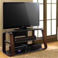 thumbnail image 5 of Bell'O Dynamic Curved Wood Audio/Video System Versatile Home TV Stand, Espresso, 5 of 5