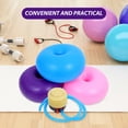 thumbnail image 3 of OULII Inflatable Seating Chair Assorted Color PVC Donut Shape 4-Pcs Set, 3 of 6