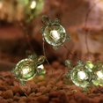 thumbnail image 3 of Guirlande Lumineuse Décorative Tortue Led Résistante aux Intempéries à Piles, 3 of 5