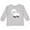 AC-Heather Grey, variant on Cute White Lamb Boys or Girls Long Sleeve Toddler T-Shirt