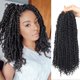 thumbnail image 1 of Bileaf Passion Twist Crochet Hair 8 Paquetes De Pelo De Ganchillo Pretorcido De 14.0 In Pretorcido Passion Twist Hair Trenzas De Ganchillo Para Mujeres Niñas Y Niños Ombre Crochet Passion Twist Hair #, 1 of 1