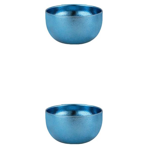 Ounissouiy Taza de té Taza de pisos Fácil de sostener Resistencia a ácidos y álcalis Tasse Belleza elegante Interior Exterior Camping Pesca Azul 2Conjunto