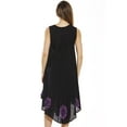 thumbnail image 3 of Riviera Sun Dress / Dresses for Women (Small, Black / Purple), 3 of 3