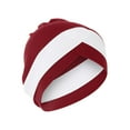 thumbnail image 1 of Women Splicing Model Hat Beading Hat Muslim Ruffle Cancer Chemo Hat Wrap Cap, 1 of 3