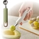thumbnail image 2 of Cuchara de Acero Inoxidable para Frutas - Ergonómica, para Formar Bolas de Sandía Cantalupo, 2 of 8