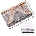 thumbnail image 2 of Rustic Wooden Door Bathroom Rug Mat, 24''''X16'''', Super Soft and Absorbent Shaggy Plush Bath mats, Thicken, Non Slip, Machine Wash and Dry, Barn Door Old Garage Door Country Farmhouse, 2 of 6